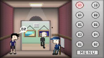 电梯游戏,一场紧张刺激的虚拟逃生游戏